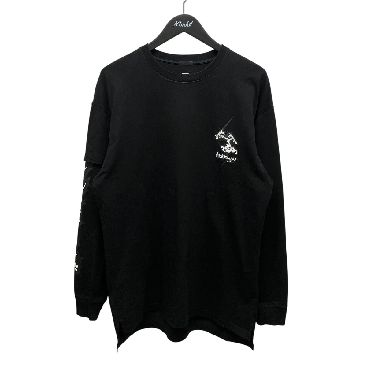 ACRONYM レイヤードプリントロングカットソー 古着・中古-1枚目のアイテム画像