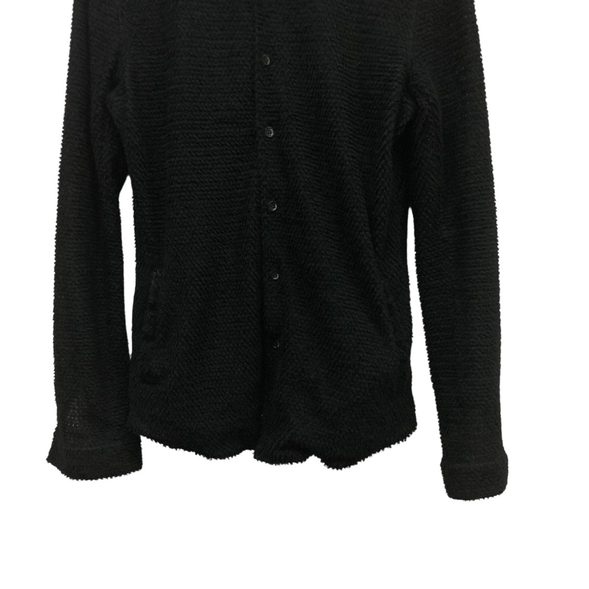 Lofted Knit Fiber Long Sleeve ShirtニットロングスリーブシャツLA6B-AD