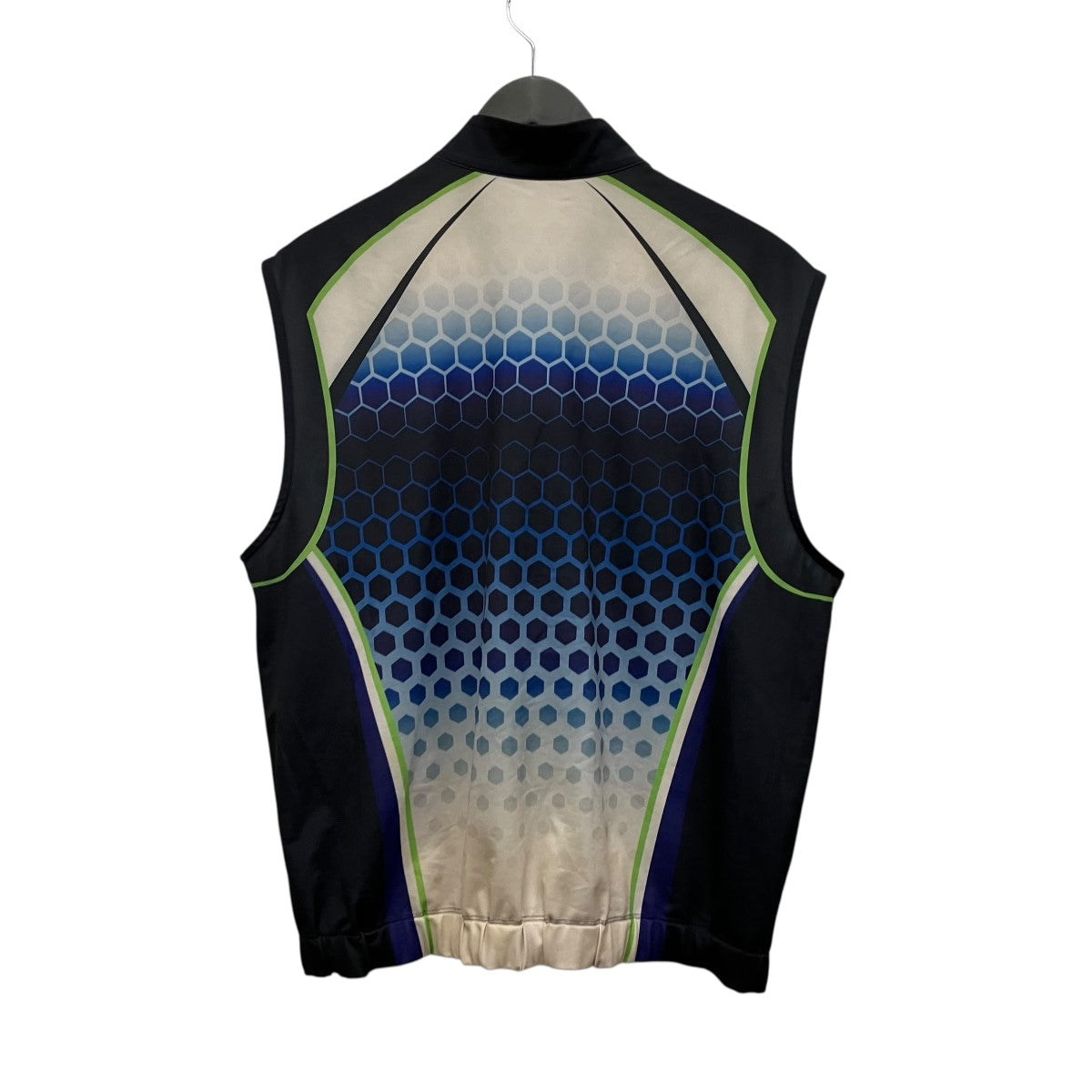 DRIES VAN NOTEN 23SS総柄ストレッチジップベスト 古着・中古-2枚目のアイテム画像