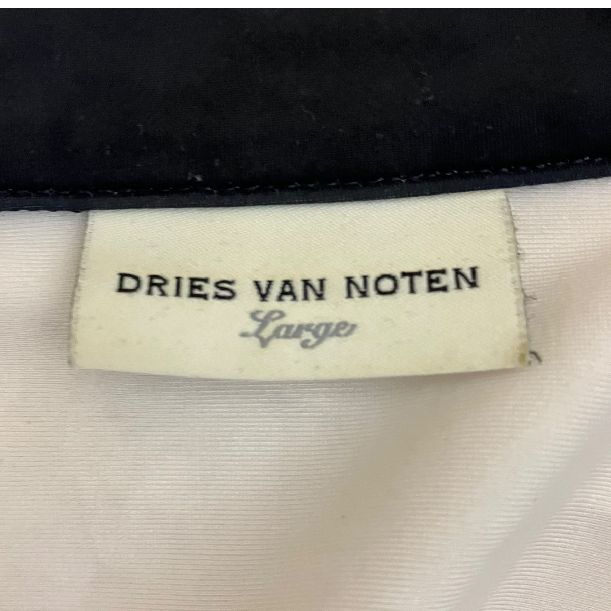 DRIES VAN NOTEN 23SS総柄ストレッチジップベスト 古着・中古-5枚目のアイテム画像