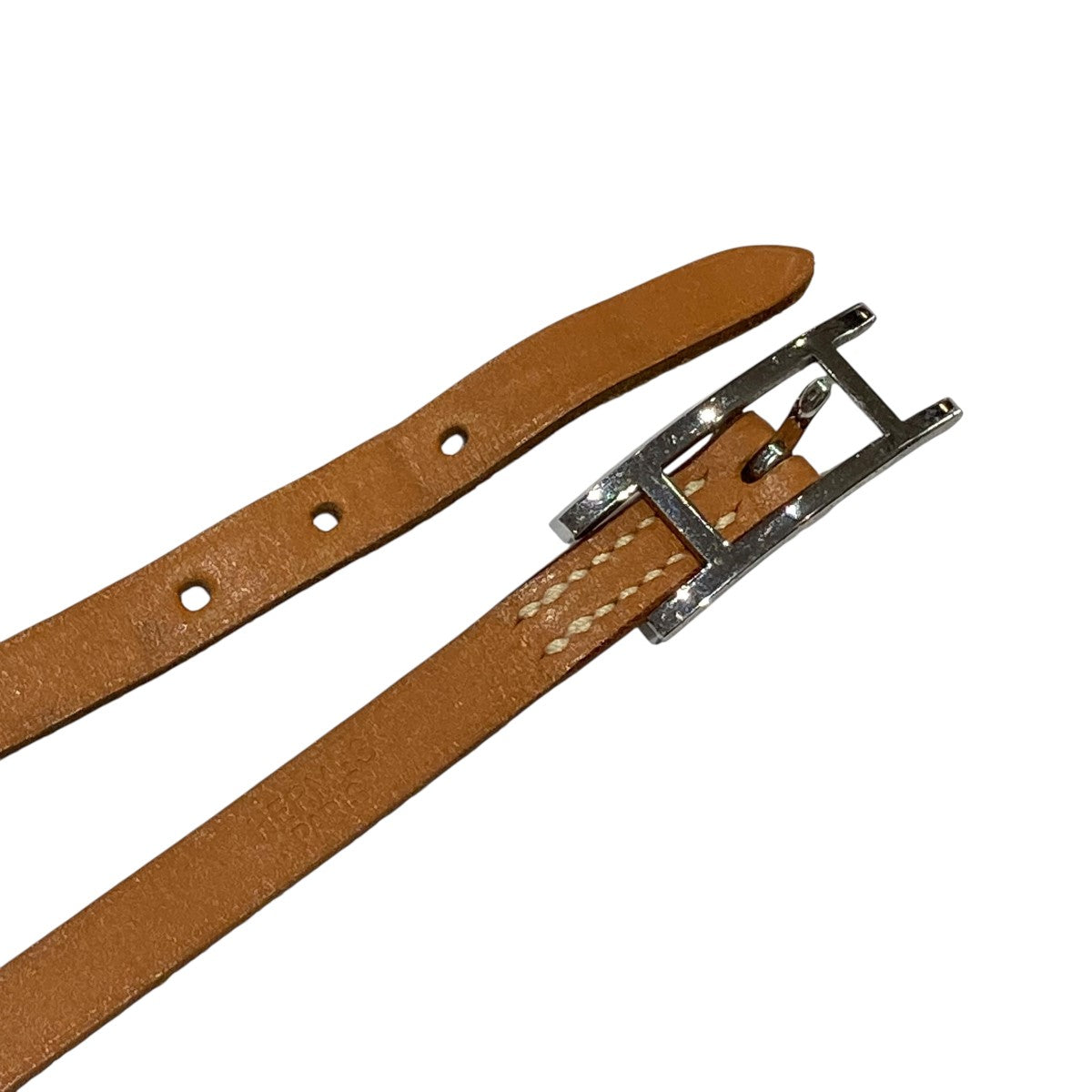HERMES □E刻印 マルジェラ期アピ3レザーブレスレット 古着・中古-3枚目のアイテム画像