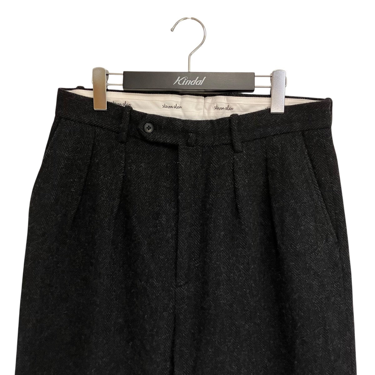 STEVEN ALAN(スティーヴンアラン) ラムズウール ヘリンボーン インツー