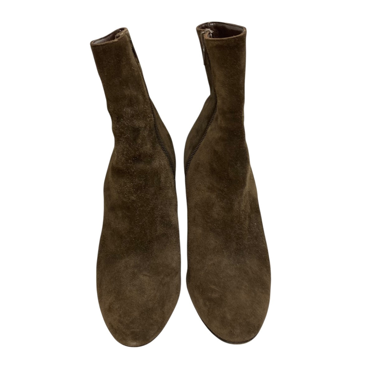 スウェードショートブーツ