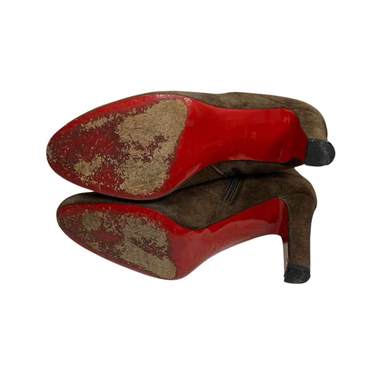 スウェードショートブーツ