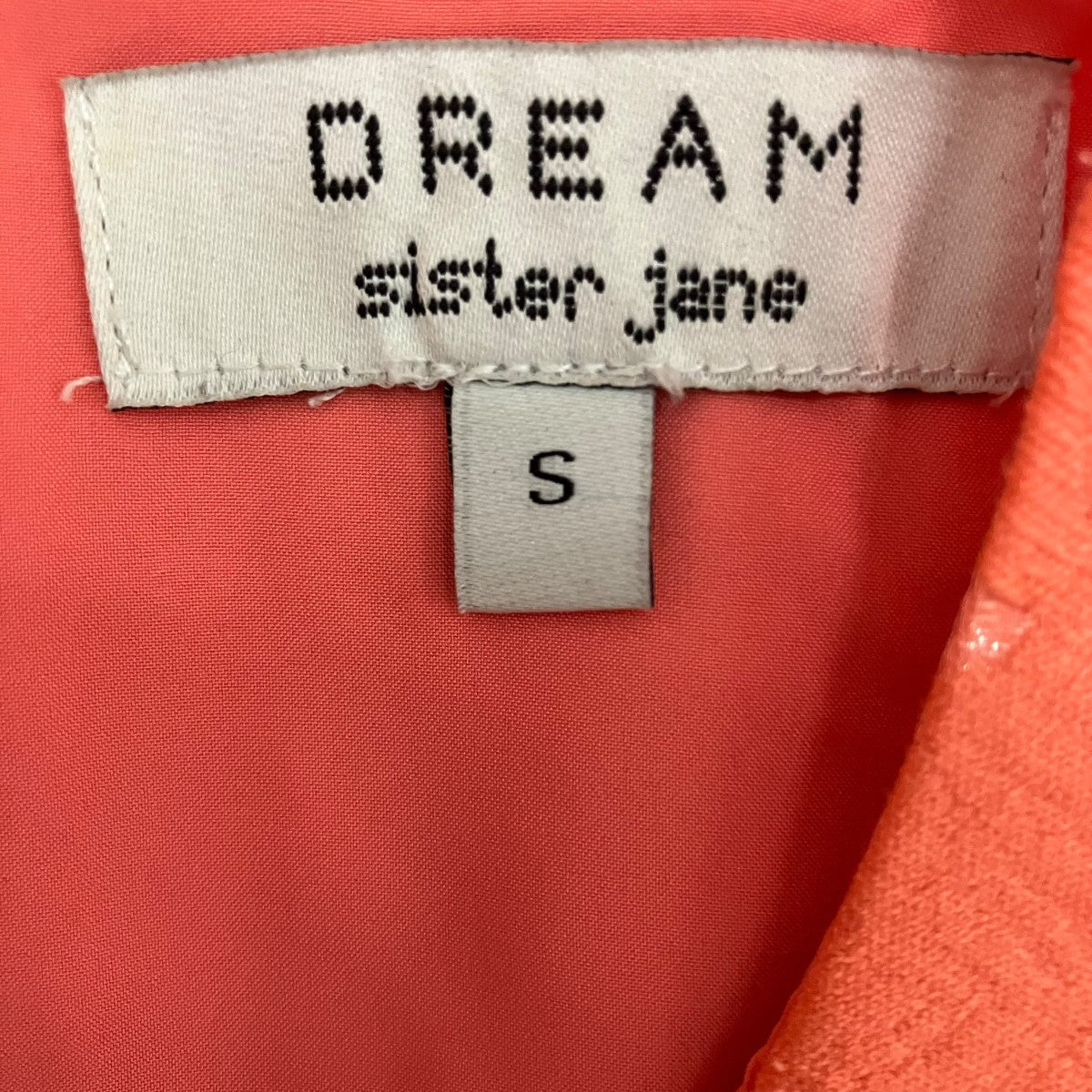 Sister Jane ノースリーブリボンワンピースTO583BRN 古着・中古-6枚目のアイテム画像