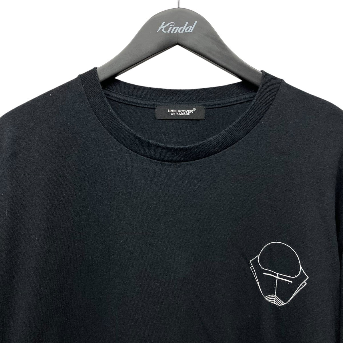 UNDERCOVER 22AWL S TEE UNDERMAN灰と鉄のバラッドプリントロングTシャツUC2B9823 古着・中古-3枚目のアイテム画像