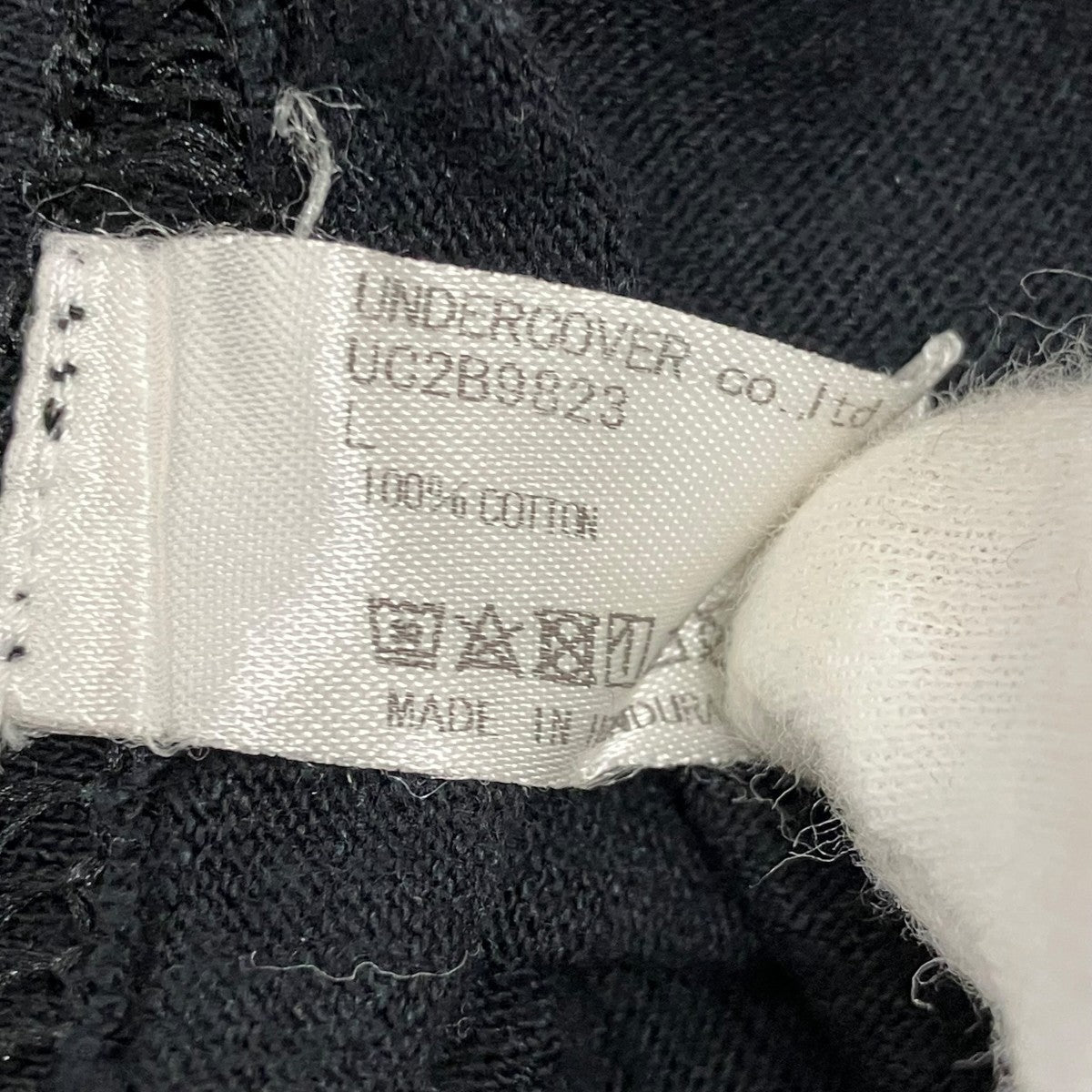 UNDERCOVER 22AWL S TEE UNDERMAN灰と鉄のバラッドプリントロングTシャツUC2B9823 古着・中古-6枚目のアイテム画像