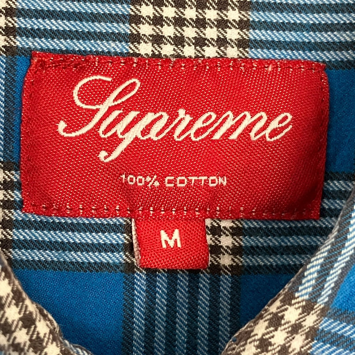 Supreme Plaid Flannel Shirtプレイドフランネルシャツ 古着・中古-6枚目のアイテム画像