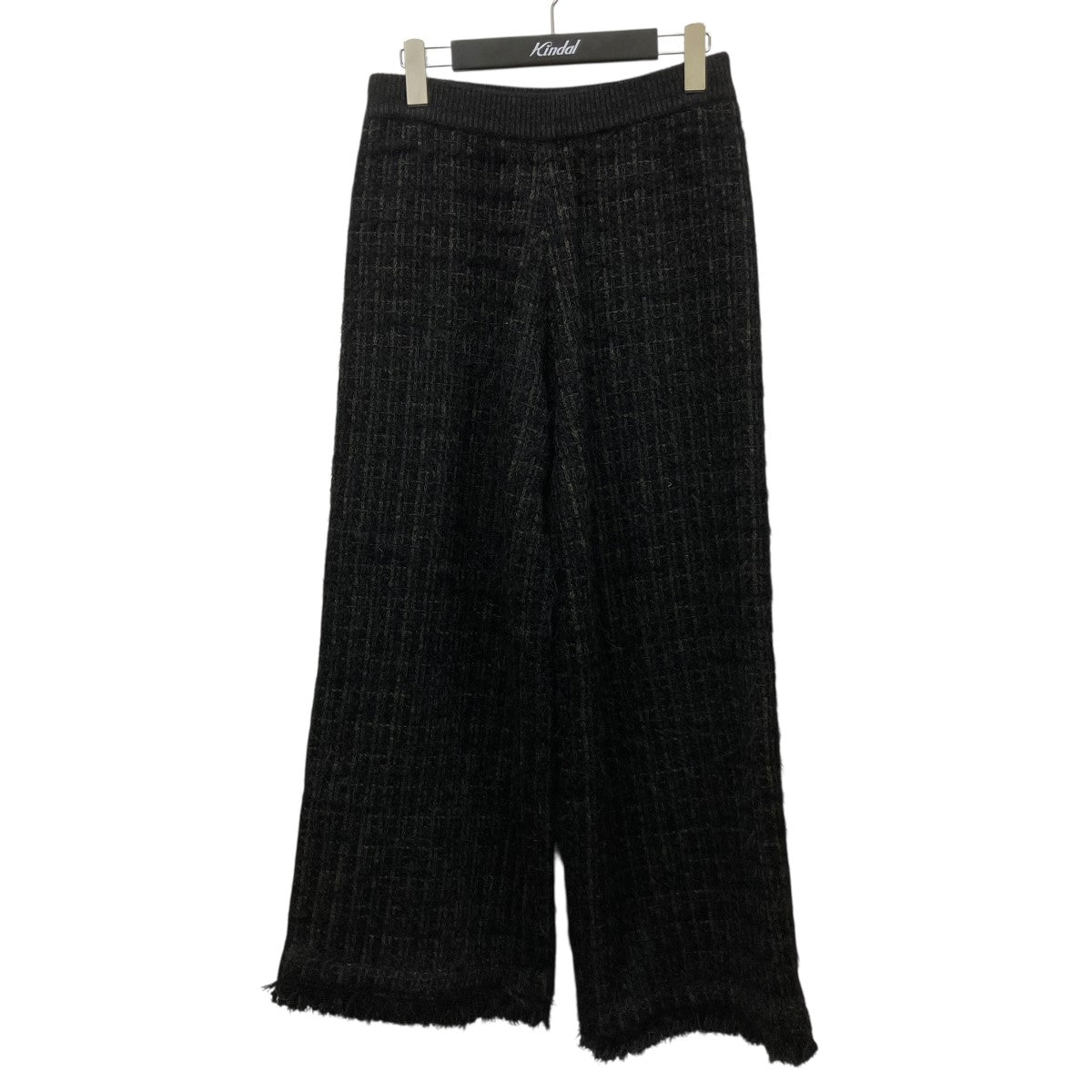 AMERI(アメリ) 25AWTWEED FRINGE Knit Pantsツイードフリンジニット