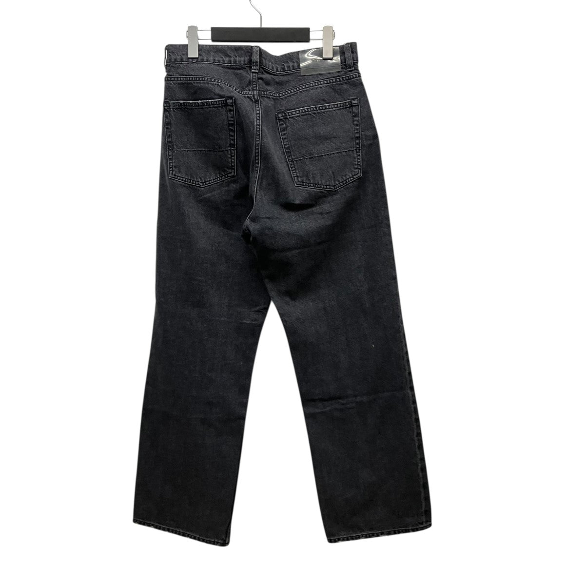 THIRD CUT Black Slash DenimスラッシュデニムパンツM4215TB