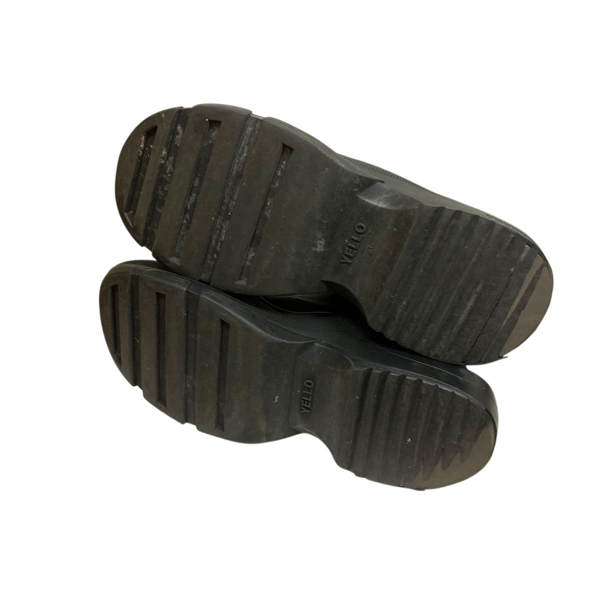 YELLO(イエロ) TOKYO BLACK SNEAKER LONG BOOTSロングソックスブーツ