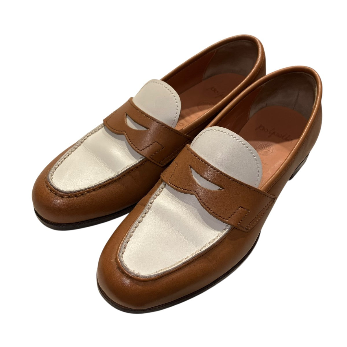 POLPETTA バイカラーローファー 古着・中古-1枚目のアイテム画像