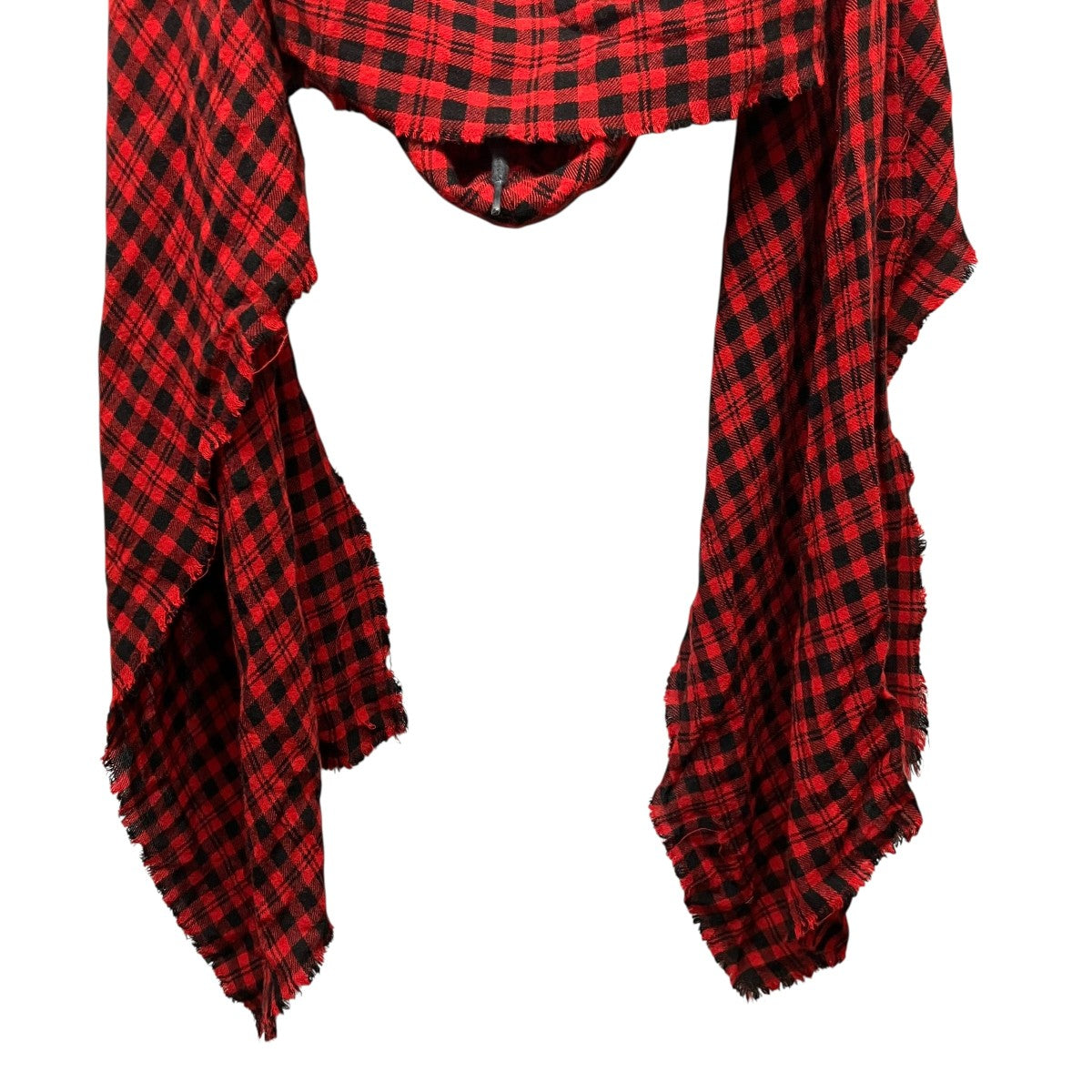 MASU 23SSPLAID HOOD SCARFプレイドフードスカーフMMSS-OJ0623 古着・中古-4枚目のアイテム画像
