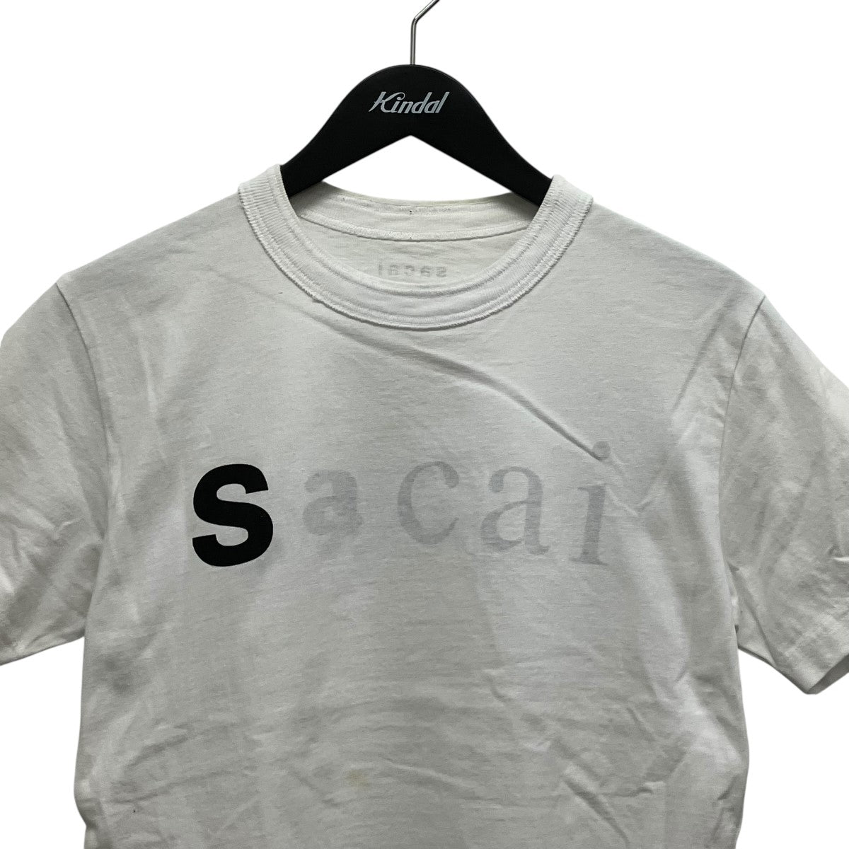 sacai ロゴプリント半袖カットソー22-0353S 古着・中古-3枚目のアイテム画像