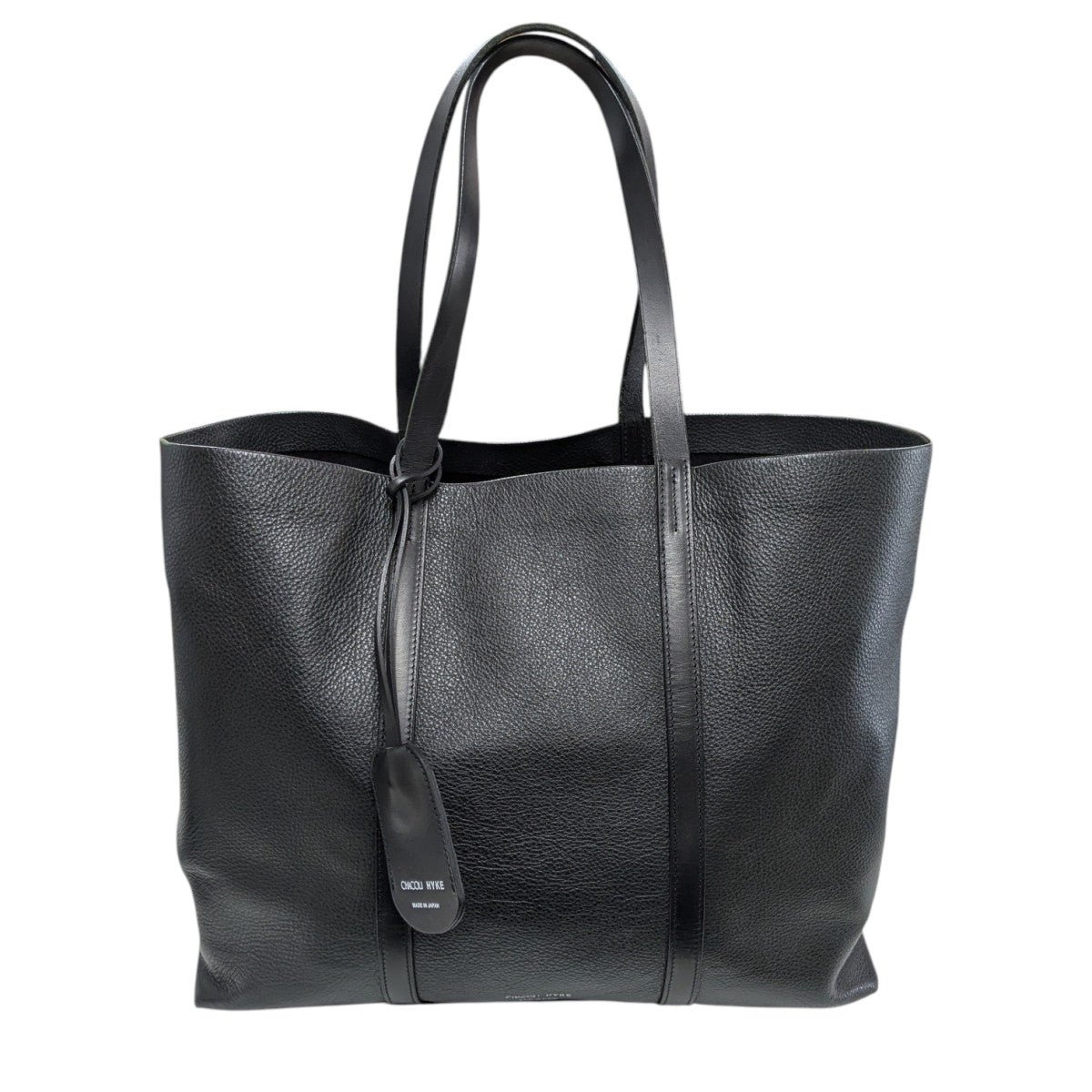 CHACOLI×HYKE TOTE BAG Mレザートートバッグ ブラック｜【公式