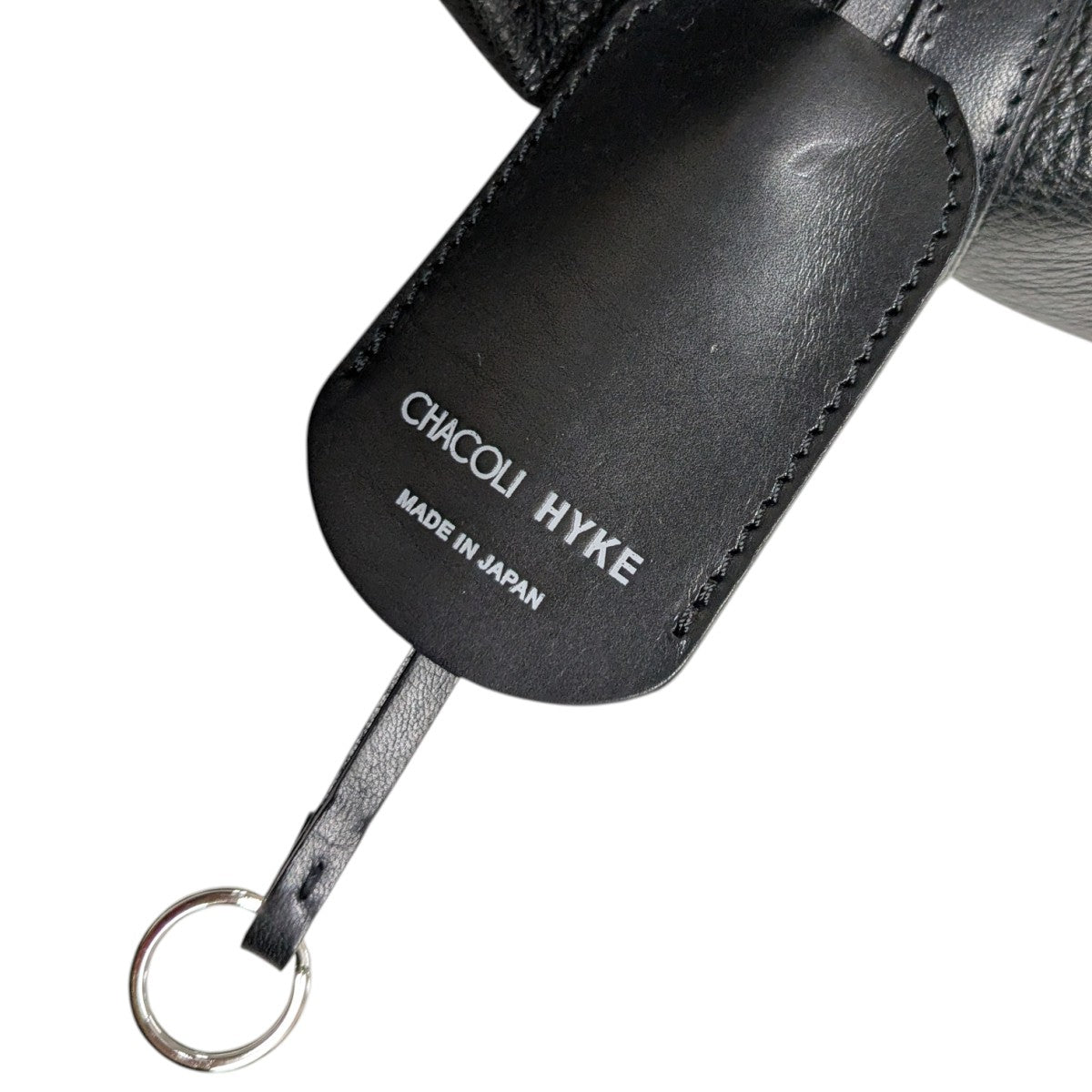CHACOLI×HYKE TOTE BAG Mレザートートバッグ ブラック｜【公式