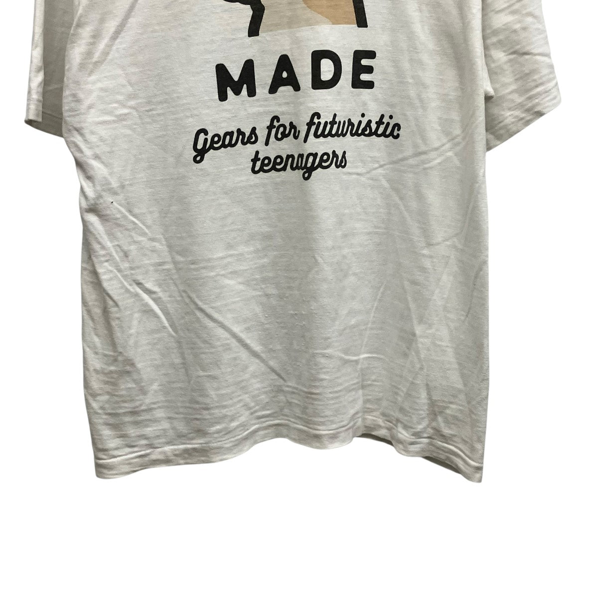 HUMAN MADE バックプリント半袖カットソー 古着・中古-4枚目のアイテム画像