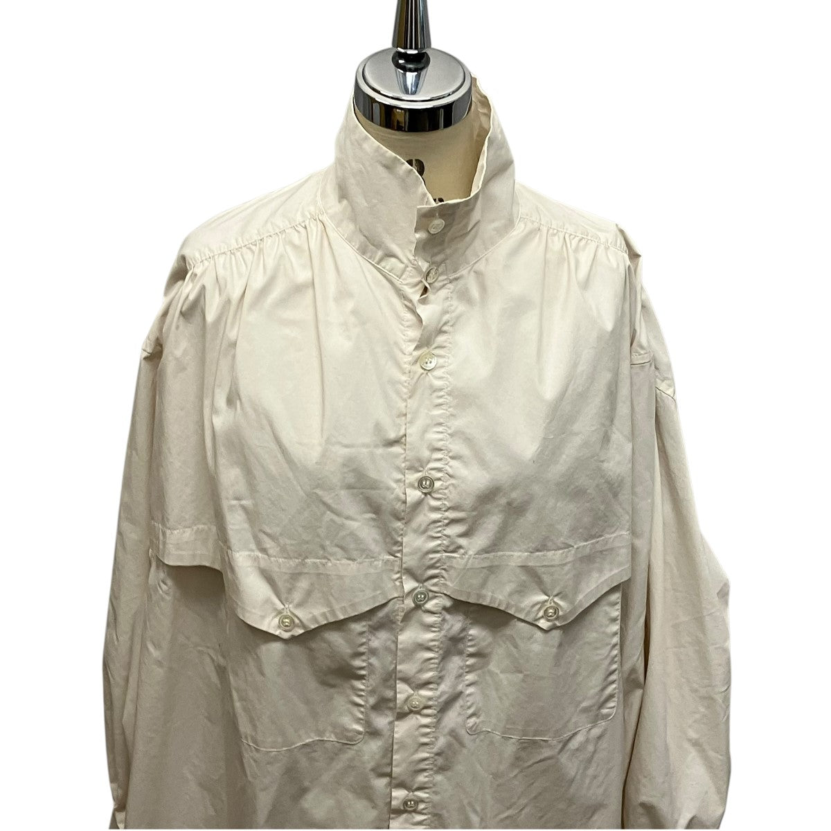 22AWWORK SHIRT DRバックスリットシャツワンピース222DR001