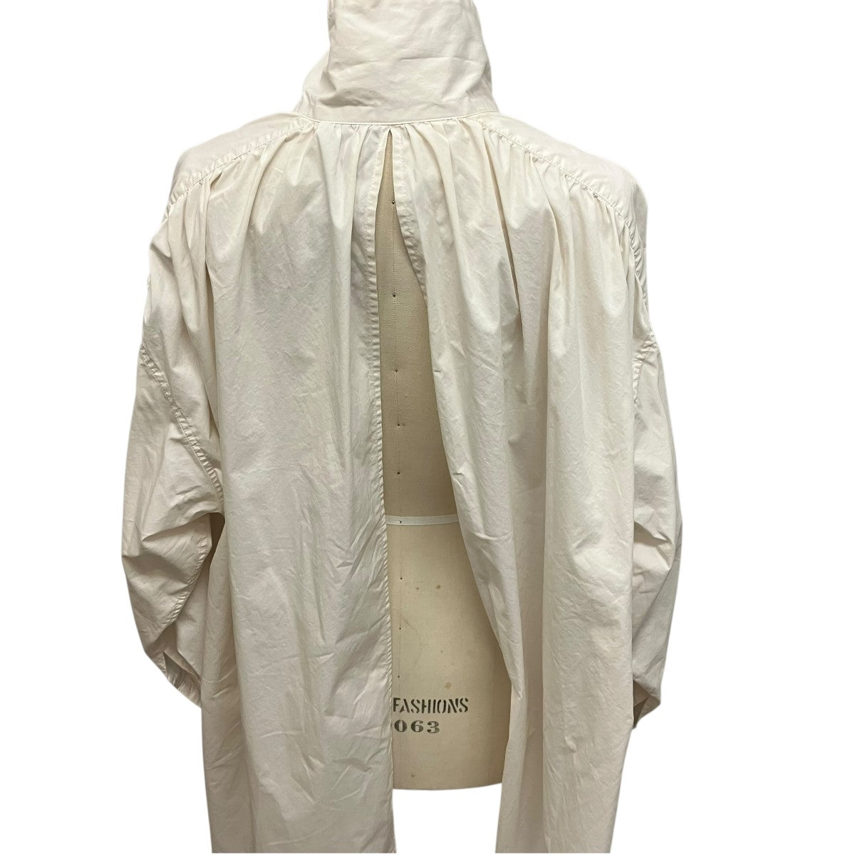 22AWWORK SHIRT DRバックスリットシャツワンピース222DR001