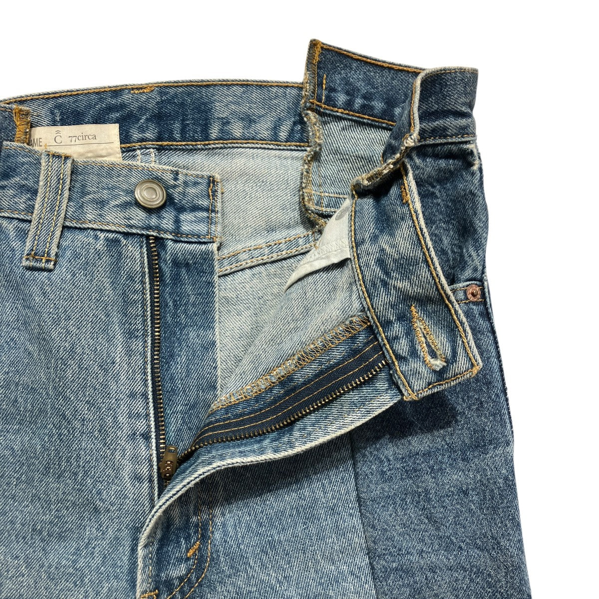 77circa パッチワークデニムパンツ 古着・中古-5枚目のアイテム画像