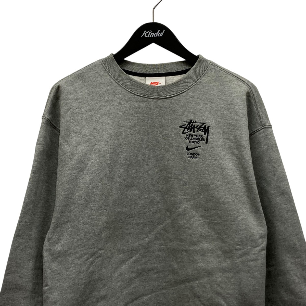 stussy×NIKE International Crewneck Sweatshirtクルーネック