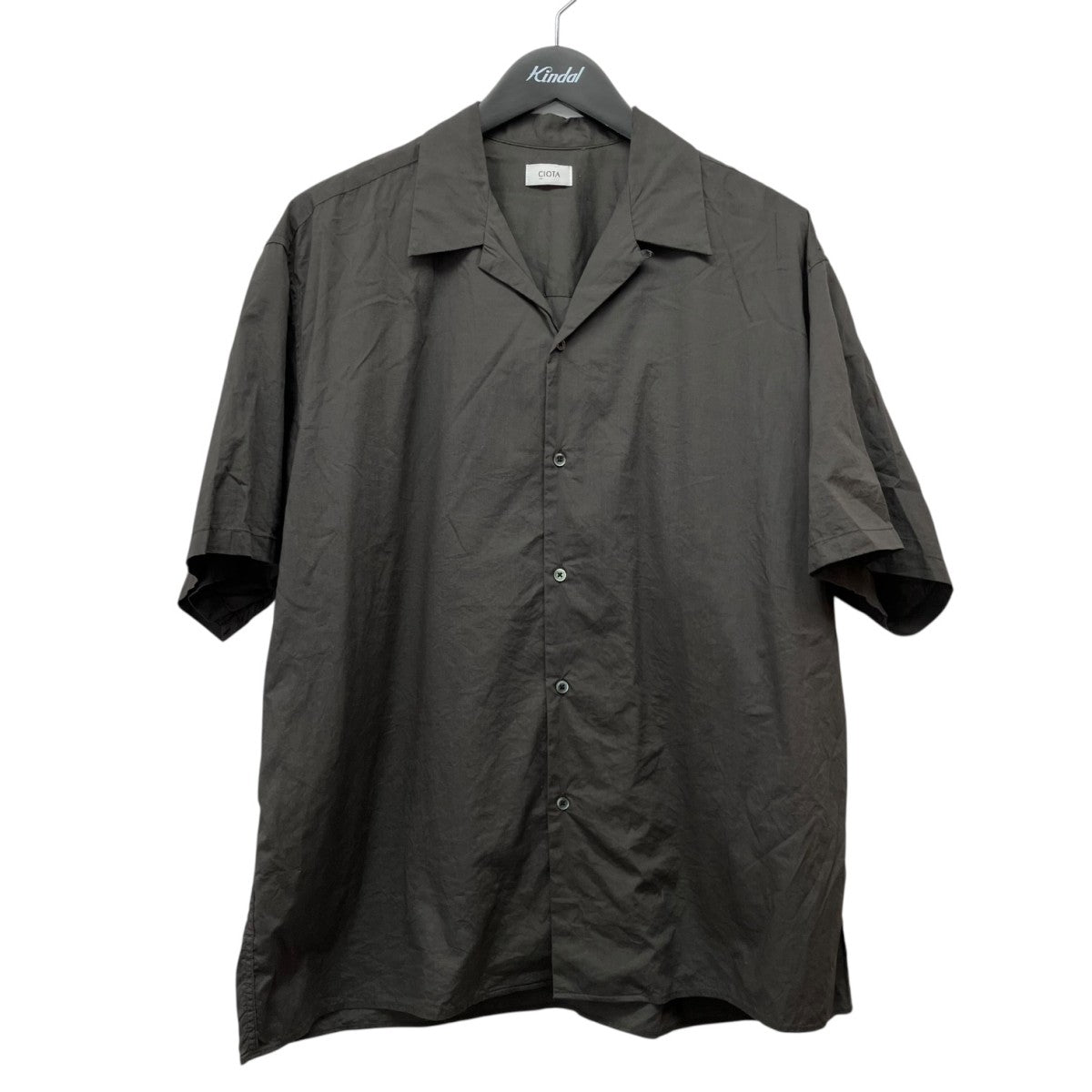 CIOTA Open Collar Short Sleeve Shirt半袖シャツSHLM-112-CR 古着・中古-1枚目のアイテム画像