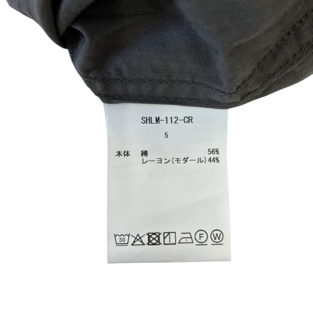 CIOTA Open Collar Short Sleeve Shirt半袖シャツSHLM-112-CR 古着・中古-5枚目のアイテム画像