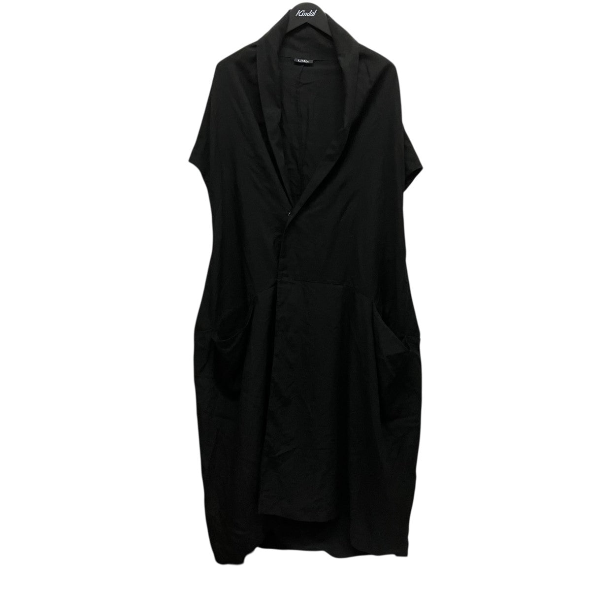 25SSPOPLIN KIMONO DRESSノースリーブコートLP-D22-211