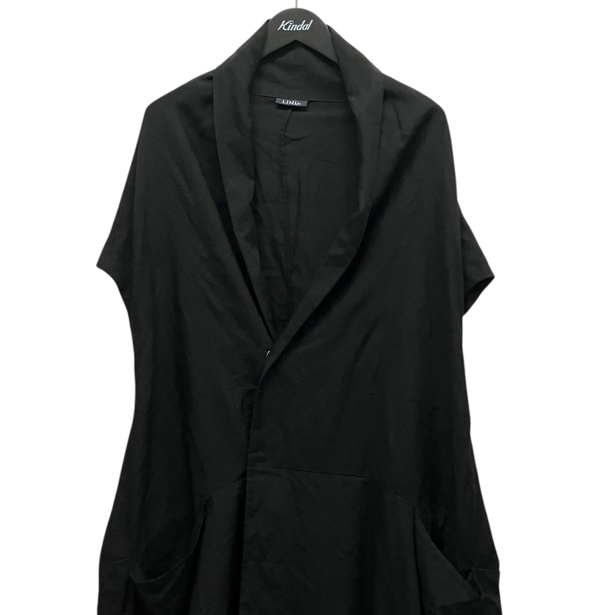 25SSPOPLIN KIMONO DRESSノースリーブコートLP-D22-211
