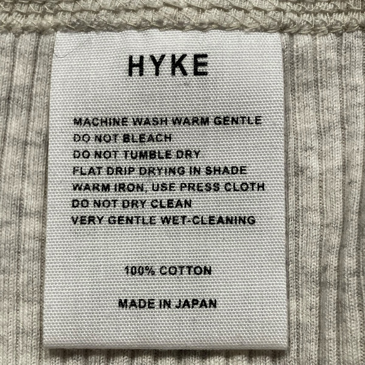 HYKE 半袖カットソー 古着・中古-5枚目のアイテム画像