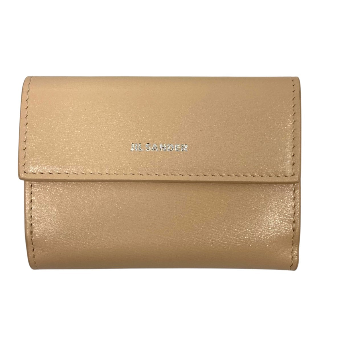 JIL SANDER(ジルサンダー) 2つ折り財布 ベージュ サイズ ONE SIZE