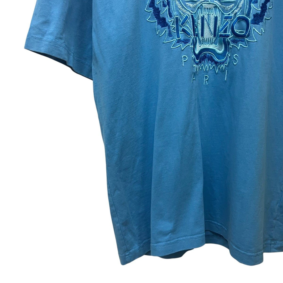 KENZO タイガー刺しゅうＴシャツF965TS0564YH 古着・中古-5枚目のアイテム画像