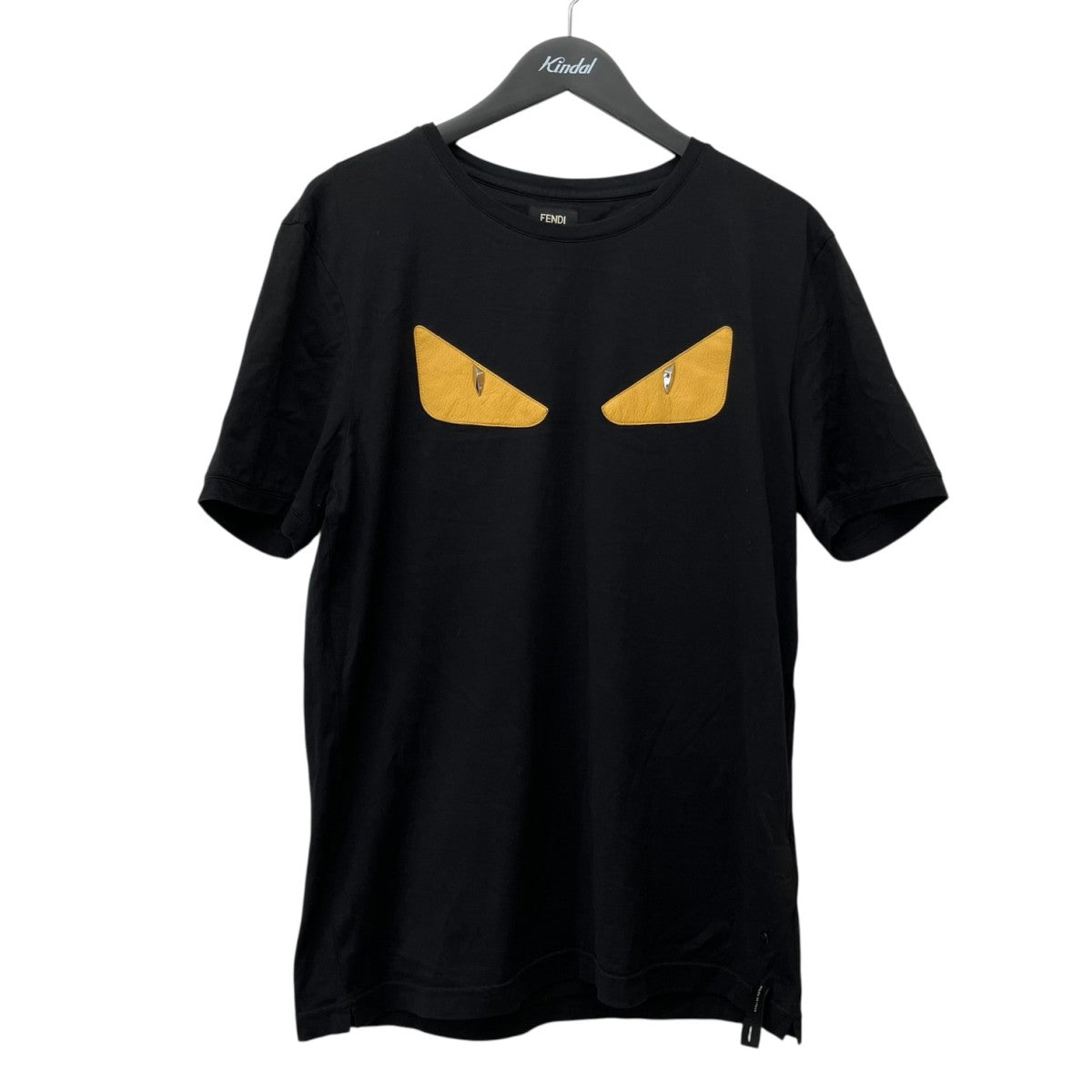 FENDI レザーパッチアイＴシャツ12CPF-19-2910 古着・中古-1枚目のアイテム画像
