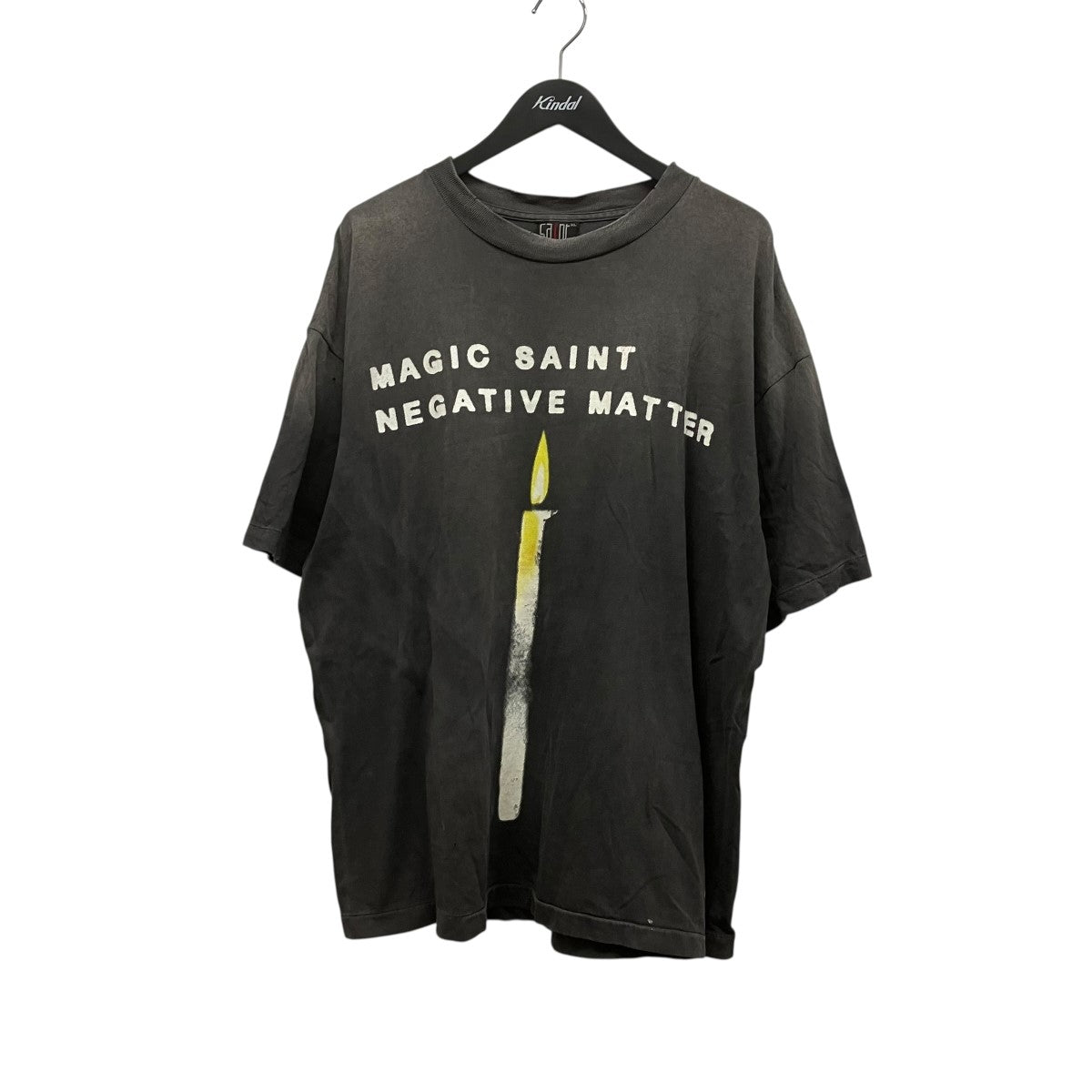 25SSSS TEE CANDLEダメージ加工キャンドルTシャツSM-HR8-0000-008