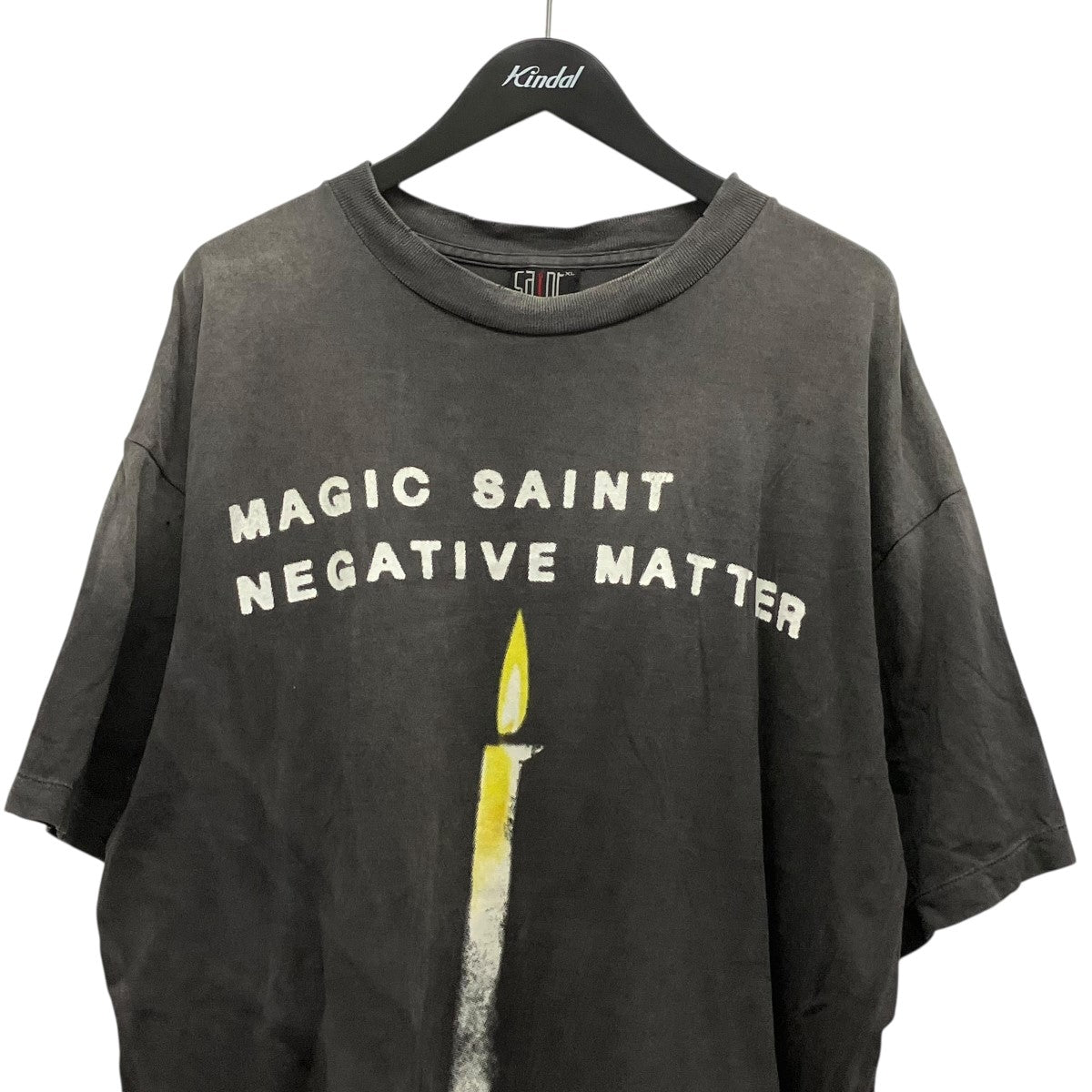 25SSSS TEE CANDLEダメージ加工キャンドルTシャツSM-HR8-0000-008