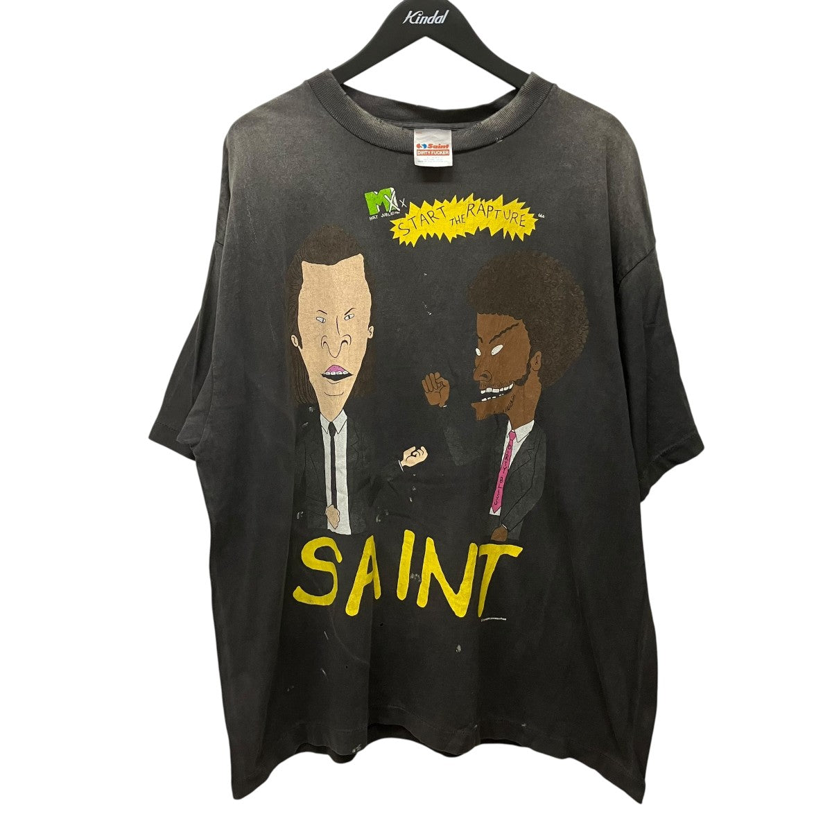 SAINT MICHAEL 25SSSS TEE RAPTUREプリントTシャツSM-HR8-0000-015 古着・中古-1枚目のアイテム画像