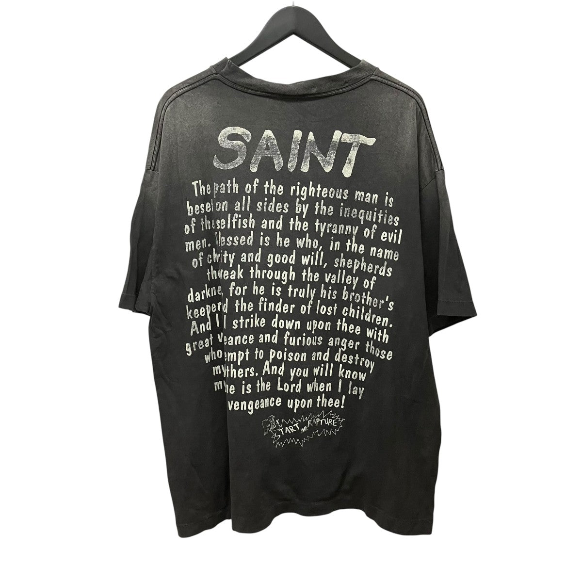 SAINT MICHAEL 25SSSS TEE RAPTUREプリントTシャツSM-HR8-0000-015 古着・中古-2枚目のアイテム画像