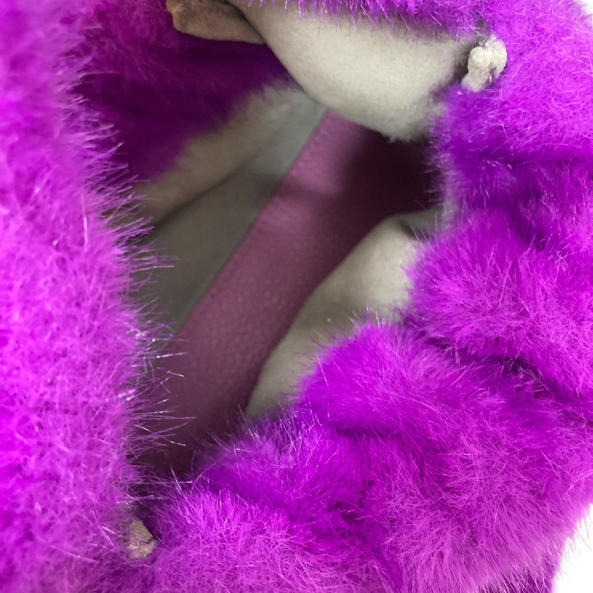 2WAYエコファーショルダーバッグ