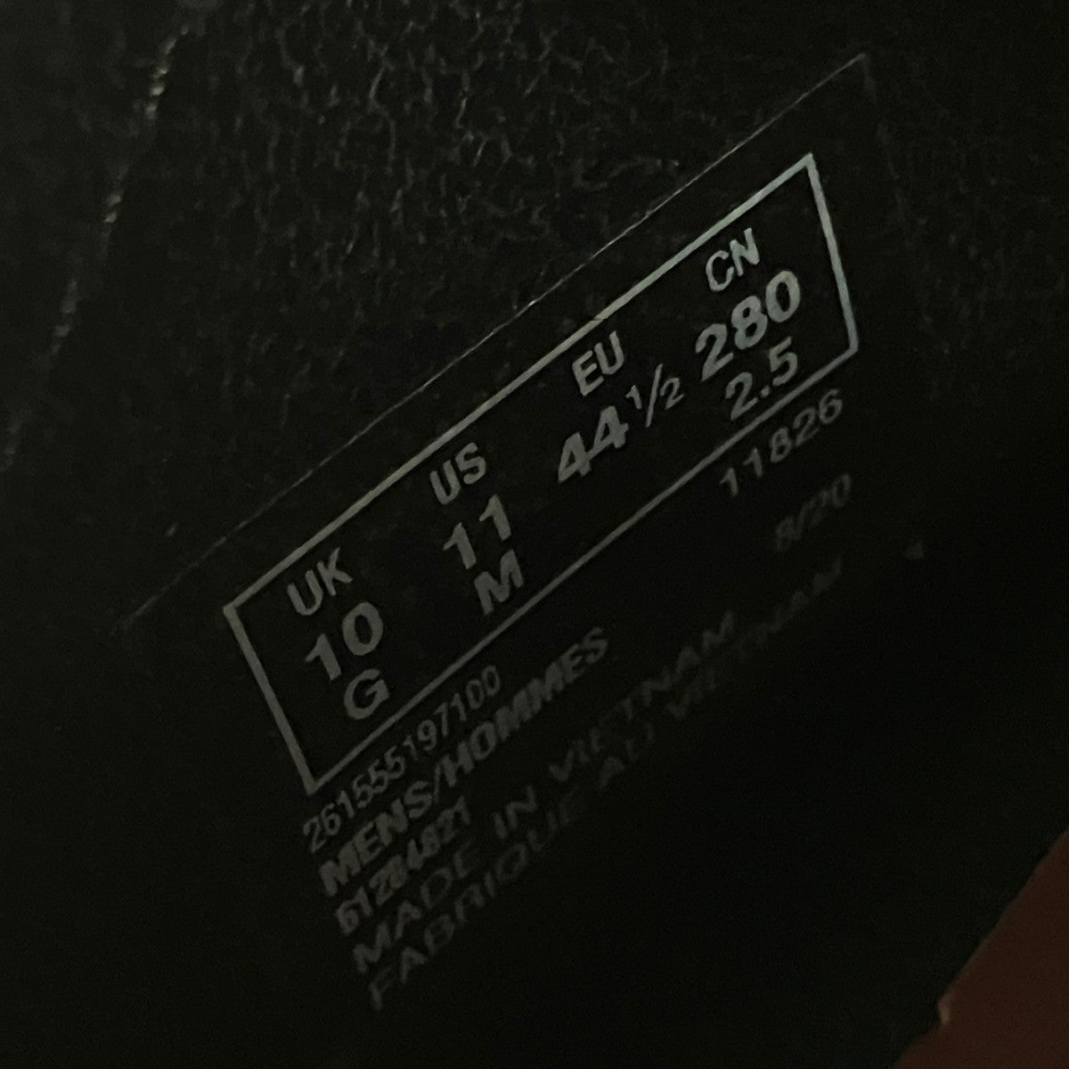 Wallabee Boot Black Suedeワラビーシューズ11826