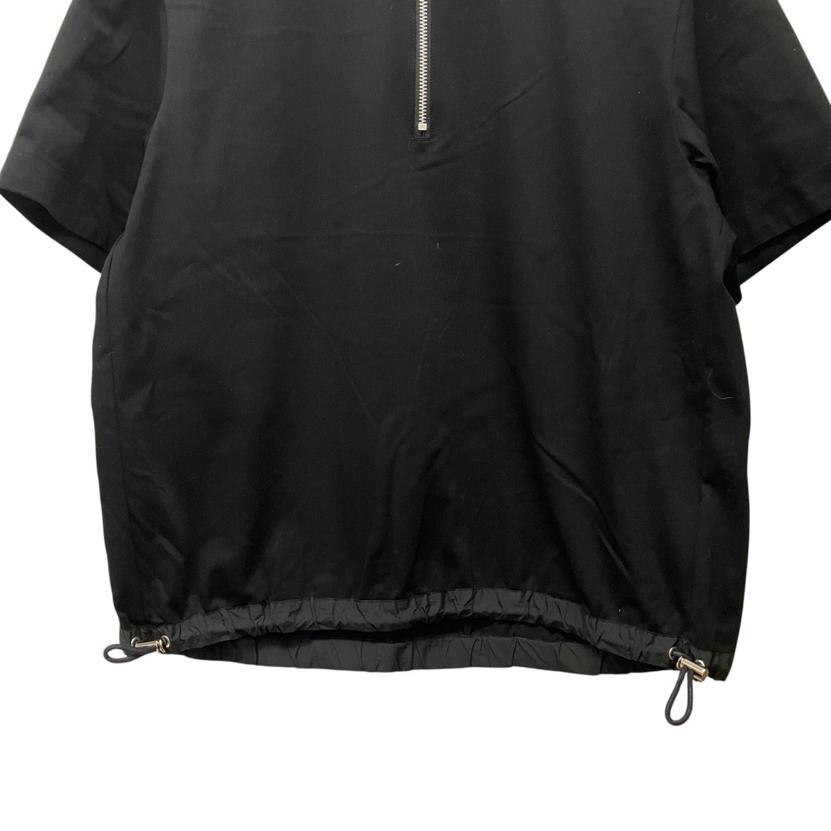 sacai 25SSハーフジップシャツ25-03691M 古着・中古-4枚目のアイテム画像