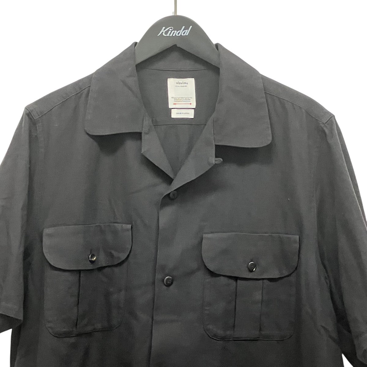 VISVIM KEESEY G．S． SHIRT S S半袖シャツ0124105011010 古着・中古-3枚目のアイテム画像