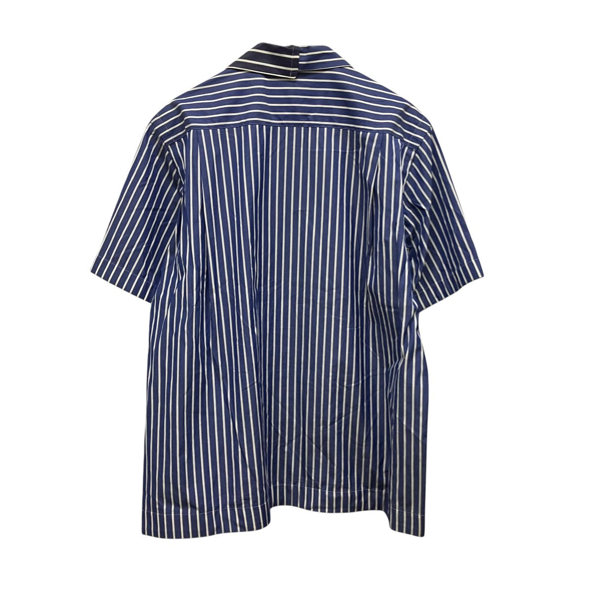 sacai 半袖ストライプシャツ21-02495M 古着・中古-2枚目のアイテム画像