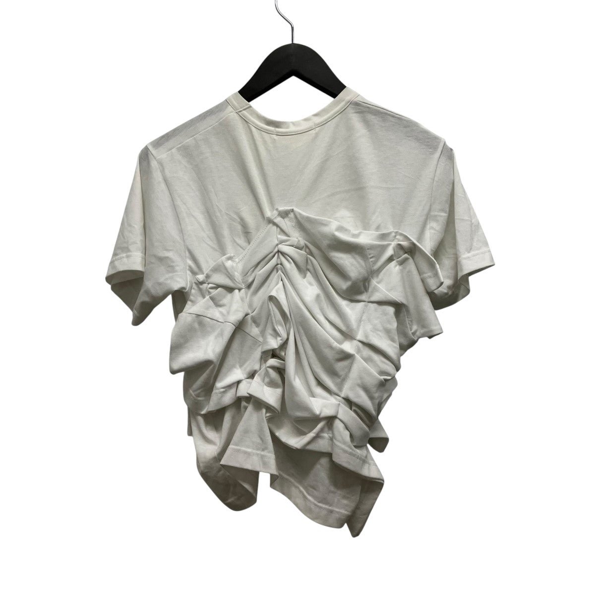 COMME des GARCONS 24SSギャザーデザインTシャツGL-T006 古着・中古-2枚目のアイテム画像