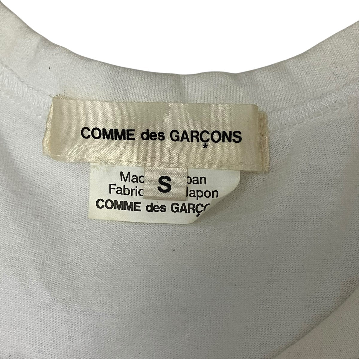 COMME des GARCONS 24SSギャザーデザインTシャツGL-T006 古着・中古-6枚目のアイテム画像
