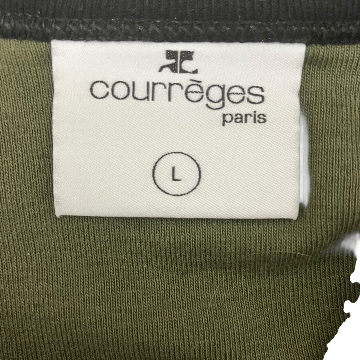 courreges リンガーTシャツ 古着・中古-6枚目のアイテム画像