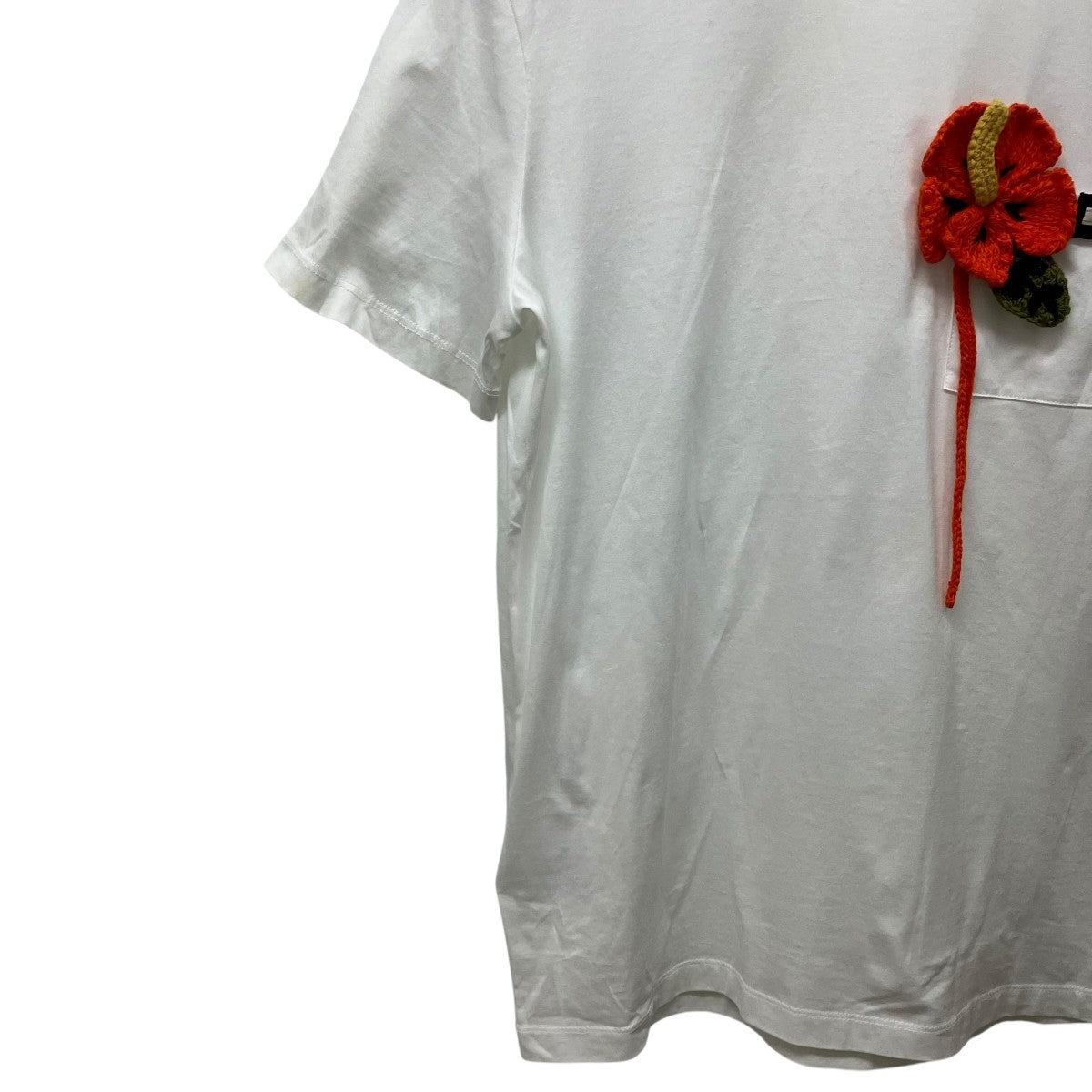 PRADA コサージュTシャツ 古着・中古-5枚目のアイテム画像