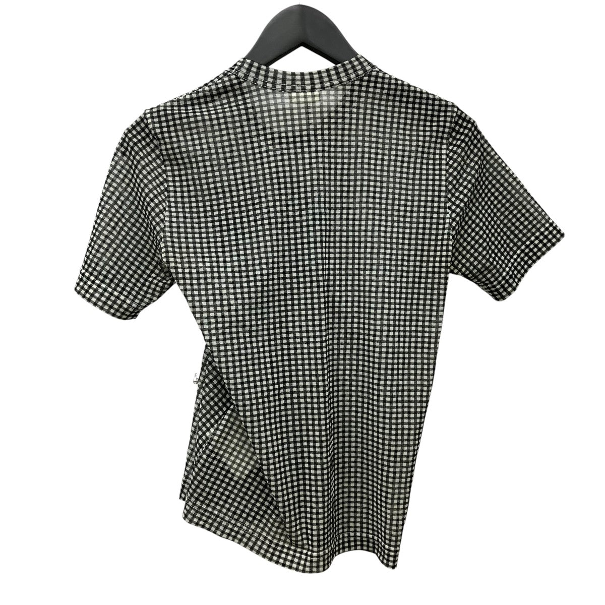 noir kei ninomiya ドレープシアーブラウス3K-T014 古着・中古-2枚目のアイテム画像