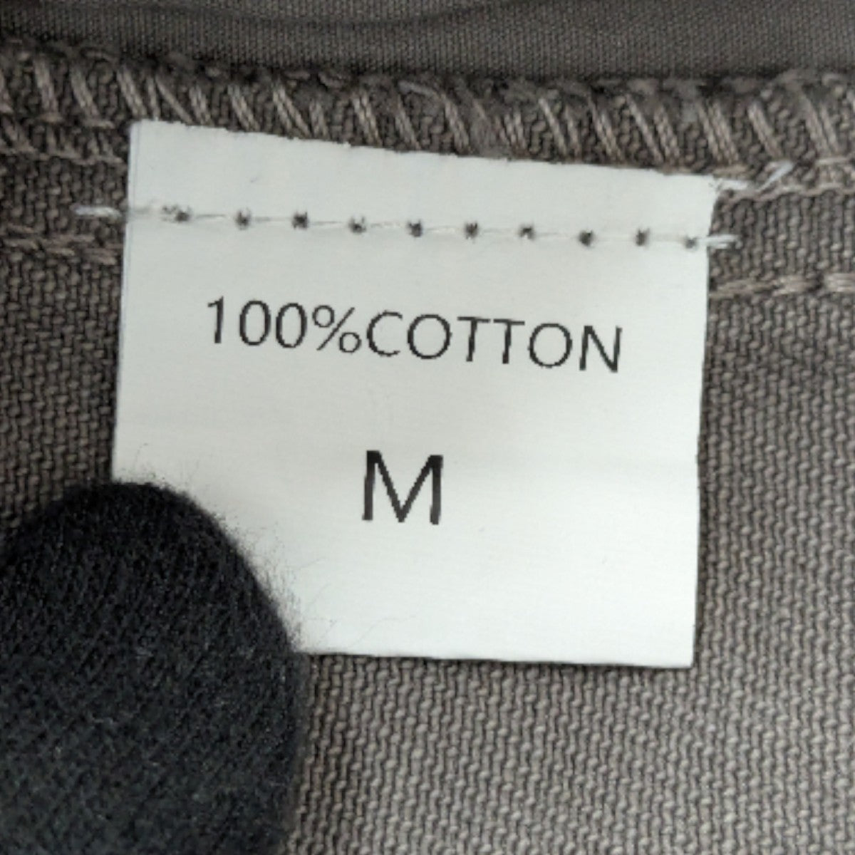 MONMON HOUSE GREY DENIMストレートデニムパンツ 古着・中古-6枚目のアイテム画像