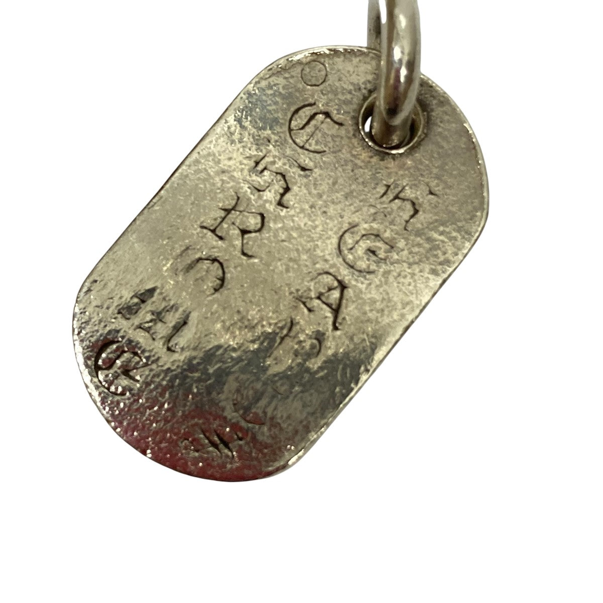 CHROME HEARTS(クロムハーツ) NYC DOG TAG RAISED CEMETERYレイズド