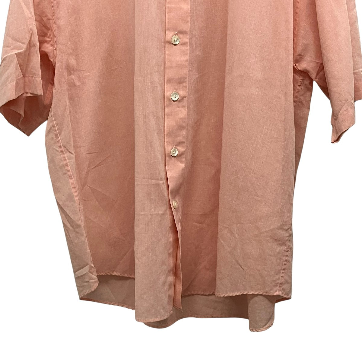 AURALEE 24SSHARD TWIST FINX ORGANDY HALF SLEEVED SHIRT半袖シャツA24SS02VO 古着・中古-4枚目のアイテム画像